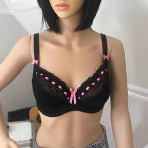 Curvy Kate Black Bra. UK Size 32F. NWOT
